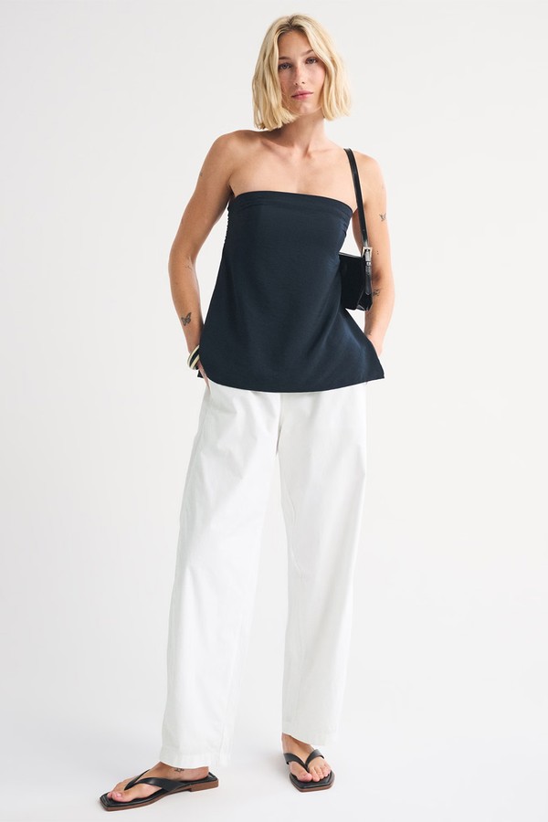 Poplin Barrel Pull-On Pants from ABERCROMBIE & FITCH