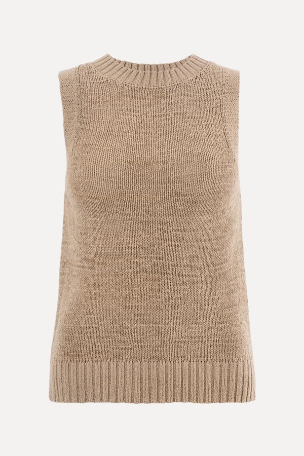 Yarn Knitted Vest Top