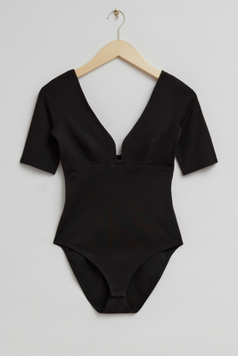 Cotton-Blend Bodysuit from & Other Stories