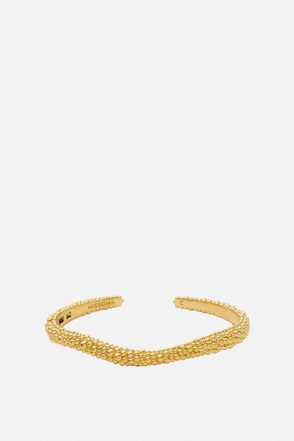 Baya 18kt Gold-Plated Claw Cuff Bracelet from Missoma