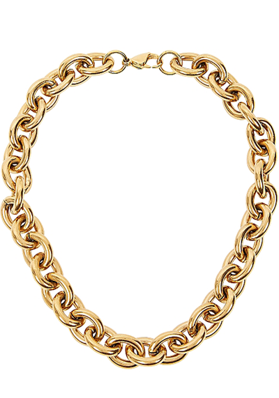 Alexandria Gold-Plated Chain Necklace from Fallon