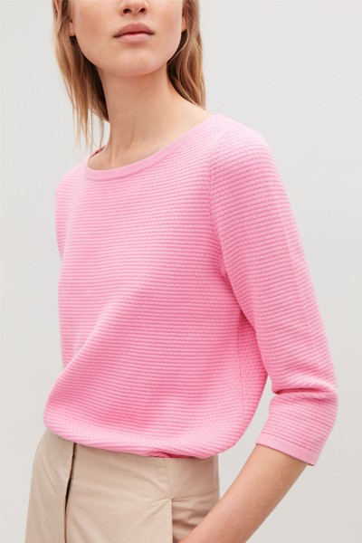 Textured Knit Jumper