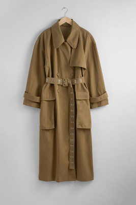 Flap-Pocket Trench Coat from & Other Stories