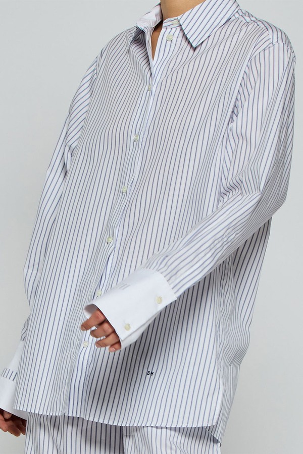 Striped Oversized Shirt from Serena Bute