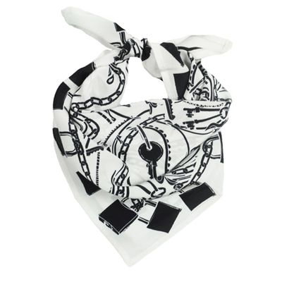 Locks Bandana White & Black from Rockins