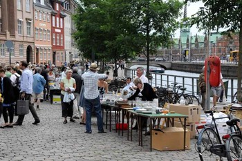 Ravnsborggade Flea Market, Copenhagen, Denmark