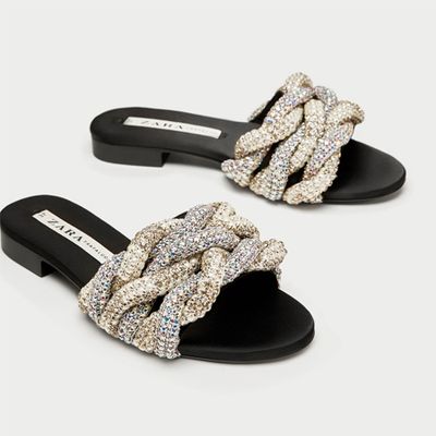 Shiny Slides from Zara