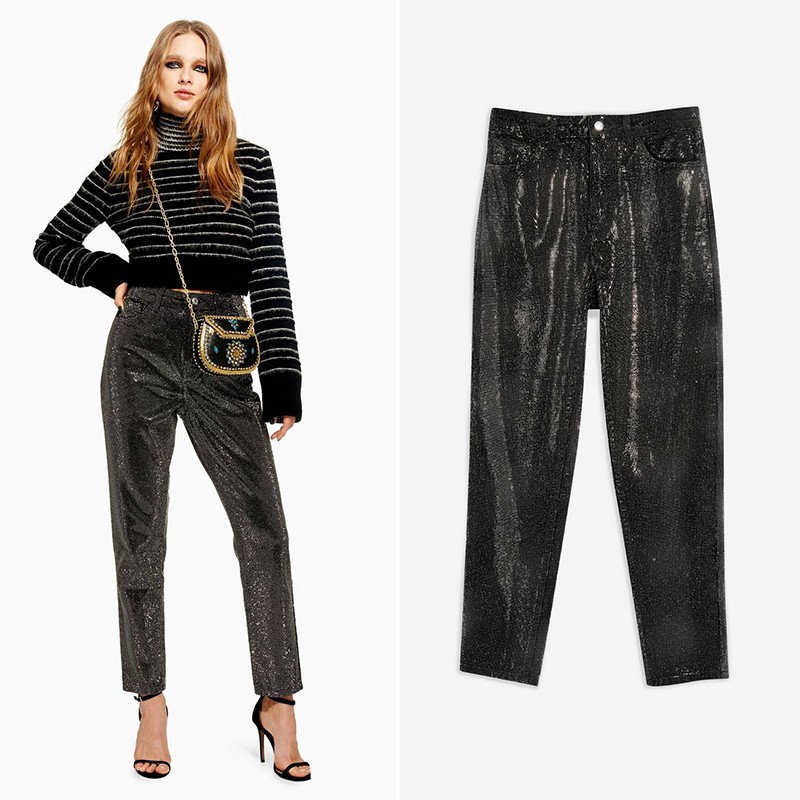 Pinstud Mom Jeans