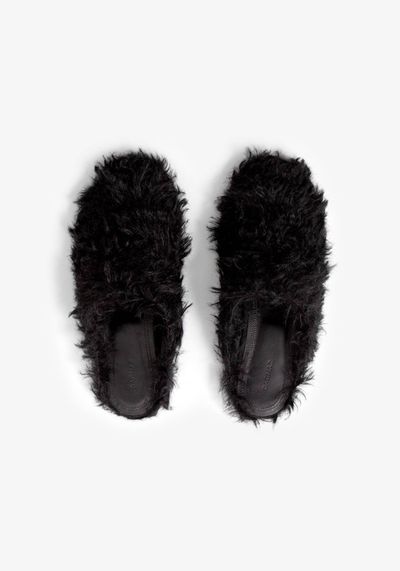 Friendly Fur Mules from Dagmar