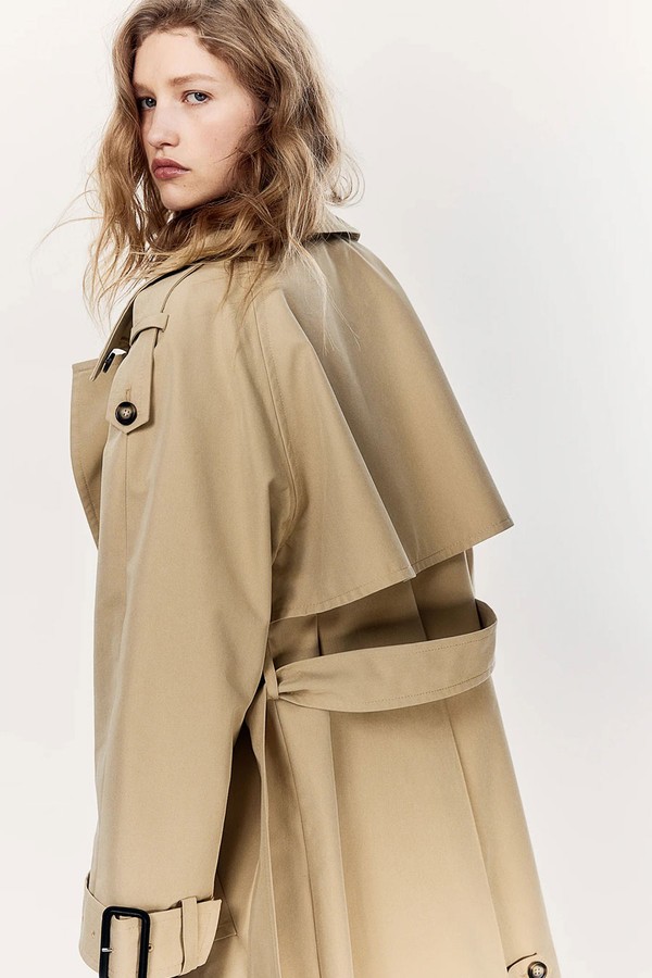 A-Line Trench Coat from H&M