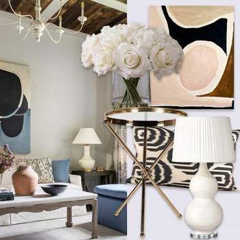 Debit/Credit: How To Recreate This Chic Living Room