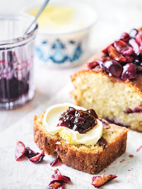 Cherry Bakewell Loaf