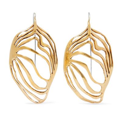Monarch Gold-Tone Earrings from Ariana Boussard-Reifel