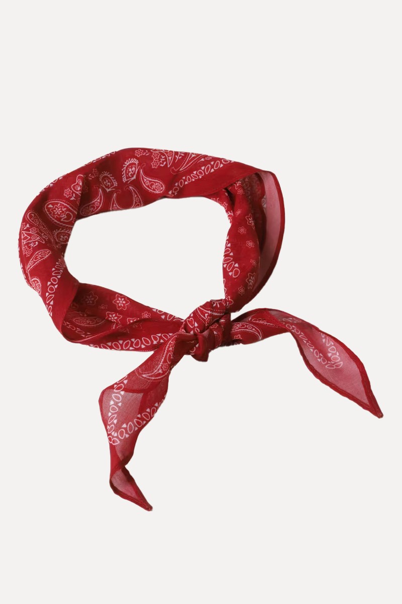 Paisley Cotton Scarf