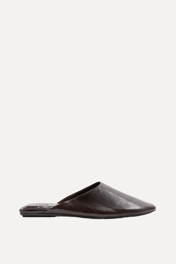 Slip On Flat Square Toe Mules from Marks & Spencer