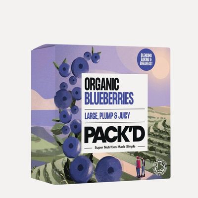 Organic & Large Sun-Ripened Blueberries from PACK'D