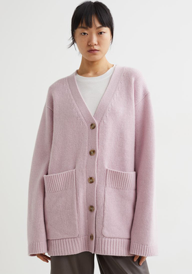 Cashmere-Blend Knitted Cardigan from H&M