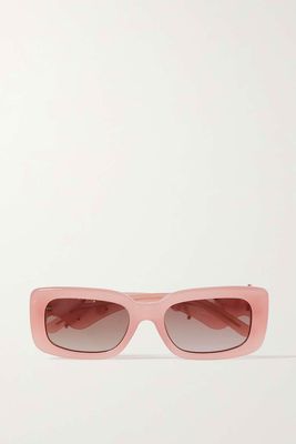+ Bea Bongiasca Rectangular-Frame Acetate Sunglasses from LINDA FARROW Eyewear