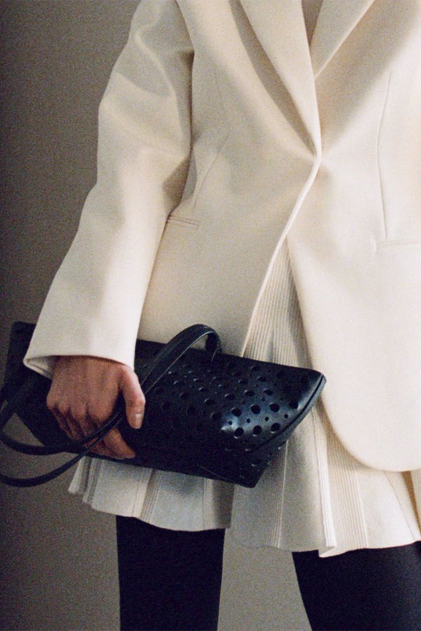 Die-Cut Shoulder Bag from Mango