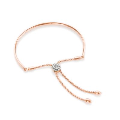 Fiji Diamond Toggle Bracelet in Rose Gold