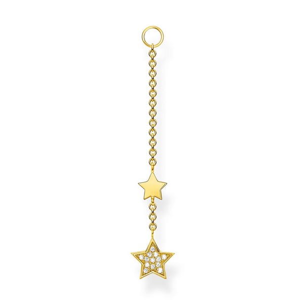 Single Ear Pendant Stars