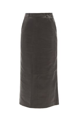 Leather Pencil Skirt from Raey