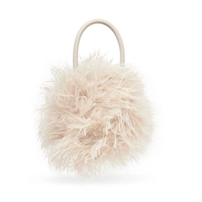 Zadie Feather-Embellished Leather Tote from Loeffler Randall
