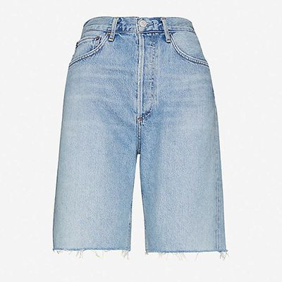 90s Loose-Fit High-Rise Jean Shorts from Agolde