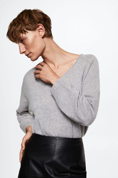 V-Neck Cashmere Sweater