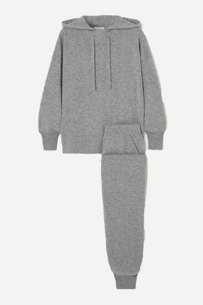 Cashmere Hoodie & Track Pants Set