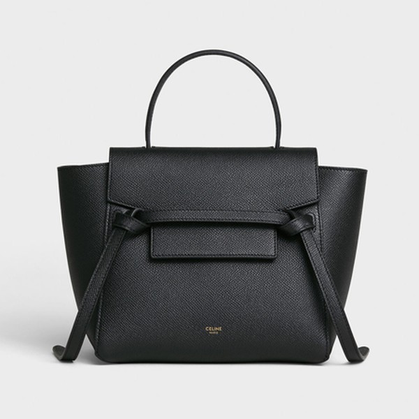 Nano Belt Bag in Grained Calfskin from Celine