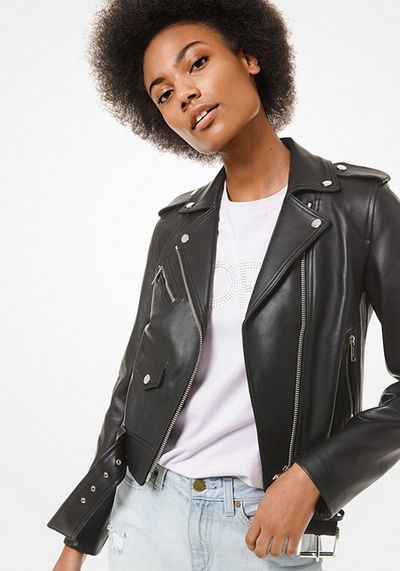 Leather Moto Jacket