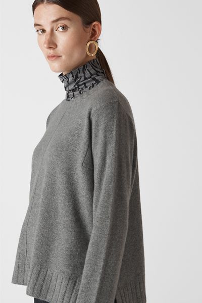 Cashmere Crew Neck Sweater