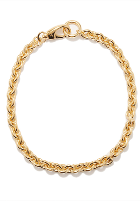 Cable 14kt Gold-Plated Necklace from Laura Lombardi