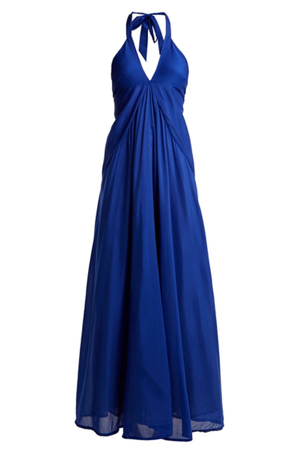 Halterneck Cotton-Blend Dress from Kalita