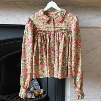Nancy Blouse - Elysian Cotton Wool from Sigrid Maria