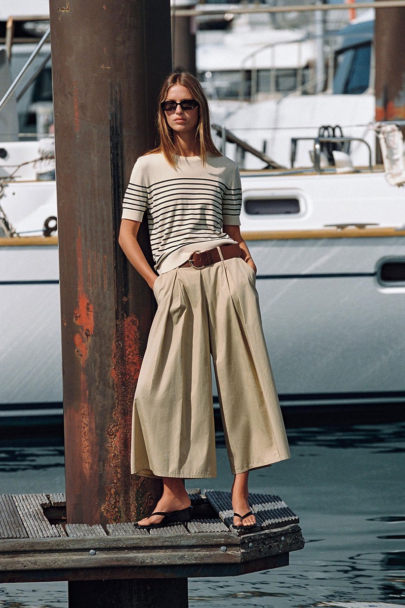 Culottes With Belt