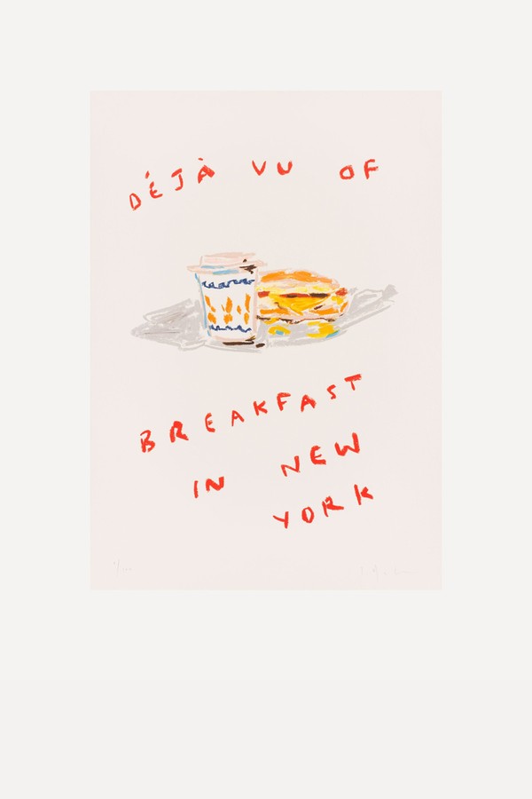 Dejà  Vu Of Breakfast In New York Print from Lucy Mahon