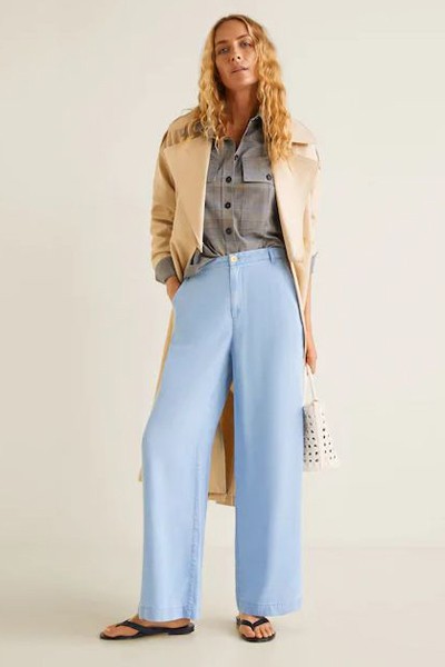 Soft Palazzo Trousers from Mango