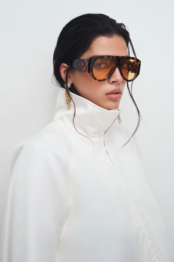 Funnel Neck Short Jacket from & Other Stories