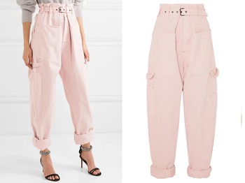 Inny Cotton Tapered Pants from Isabel Marant