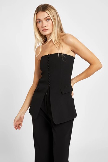 Strapless Peplum Bodice from Boa