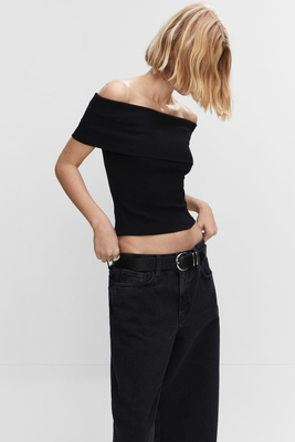 Off-Shoulder Top from Mango