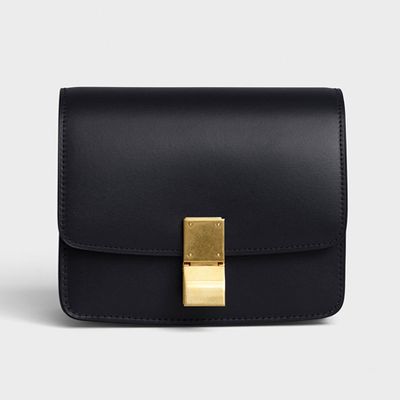 Small Classic Bag in Box Calfskin from Celine