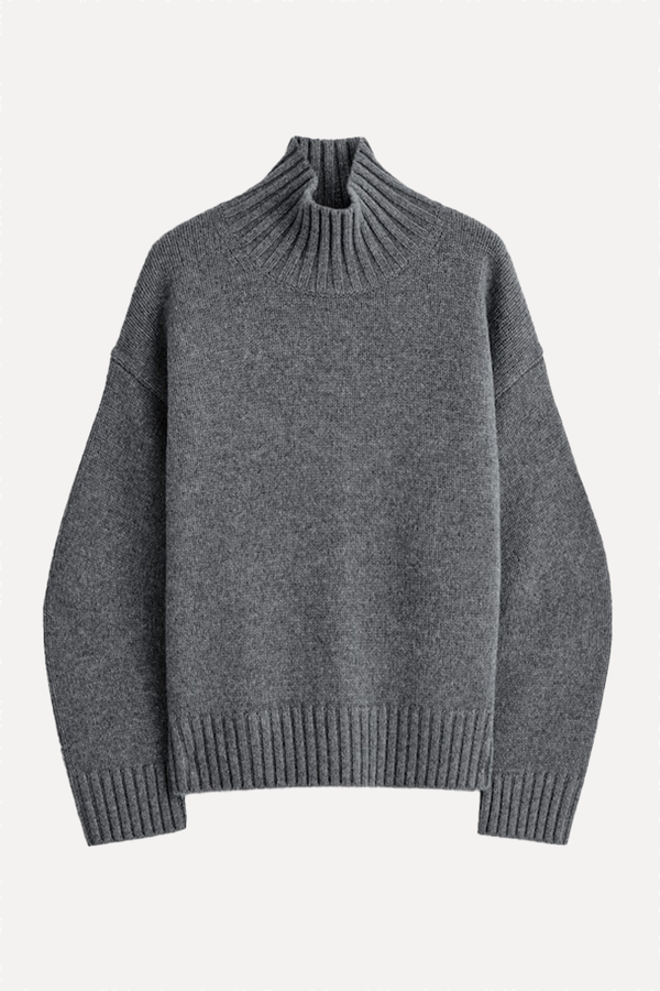 Cashmere Funnel-Neck Jumper from COS