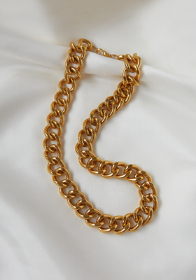 Bold Curb Link Necklace