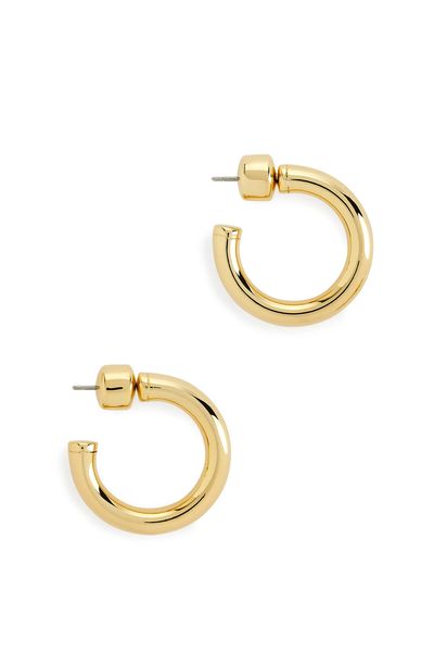 Gold-Plated Hoop Earrings from Arket