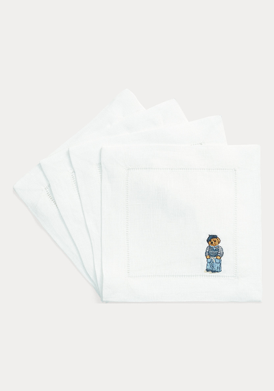 Polo Bear Cocktail Napkin Set