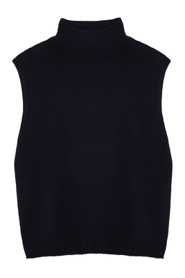 Tovy Navy Cashmere Vest from Lisa Yang