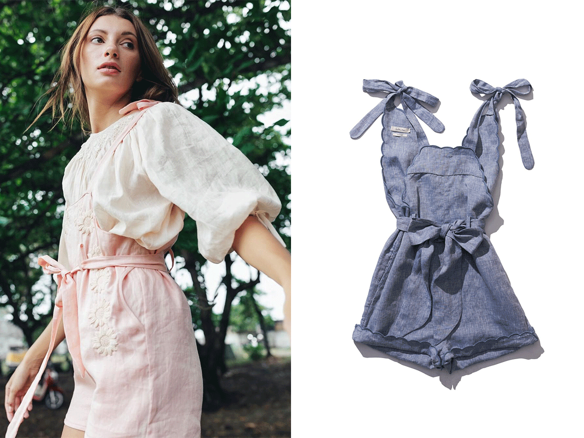 Dungaree Short from Innika Choo